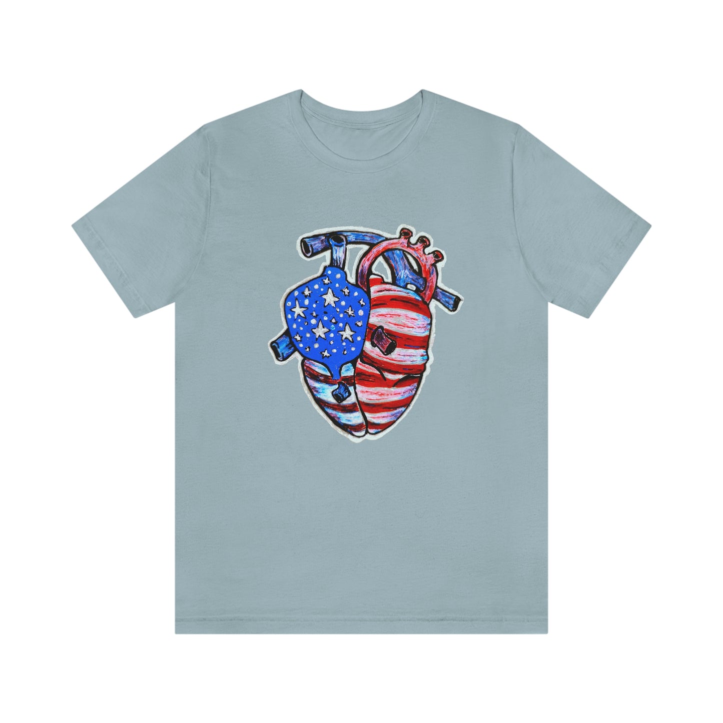 American Ink Heart Tee (front only)