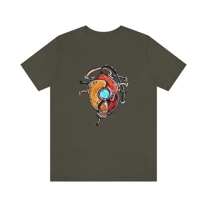 Sketchy Heart Mechanism Tee (front only)