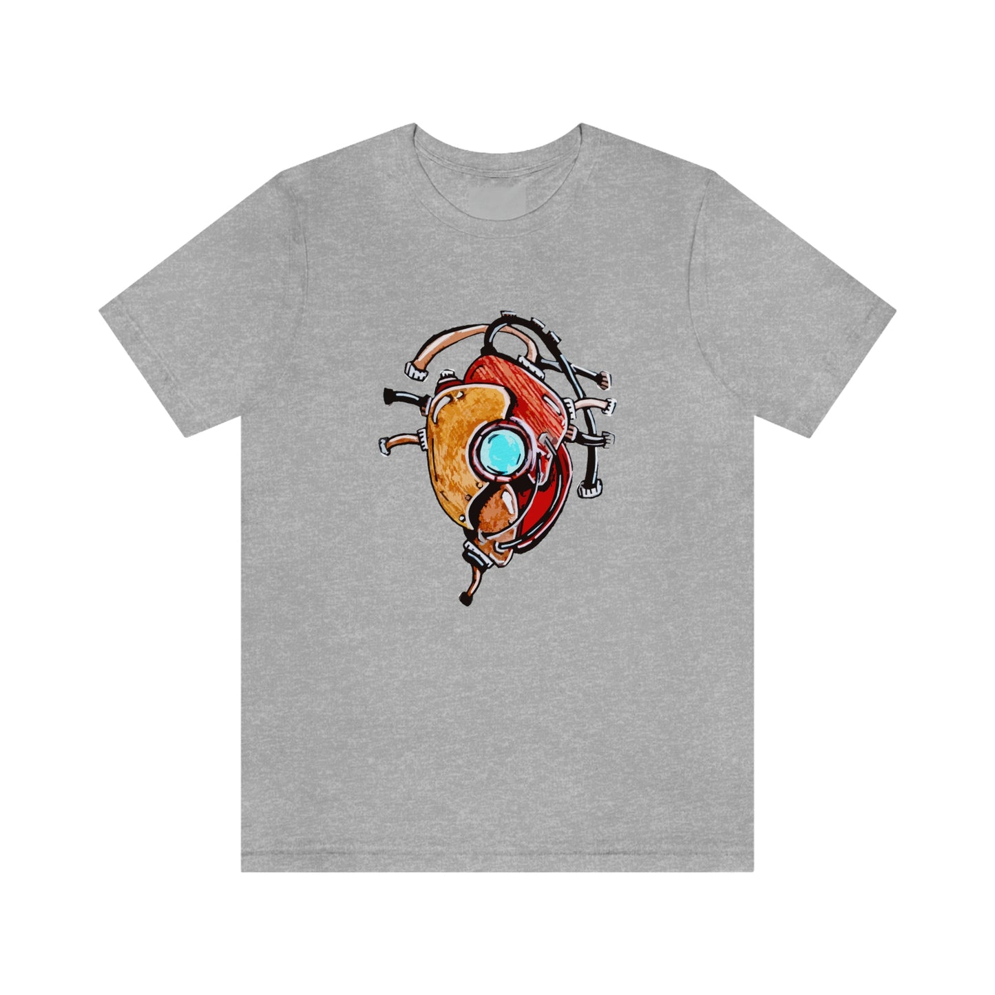 Sketchy Heart Mechanism Tee (front only)