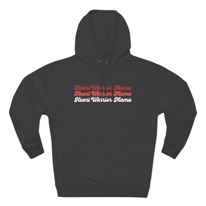 Heart Warrior Mama Pullover Hoodie (front only)