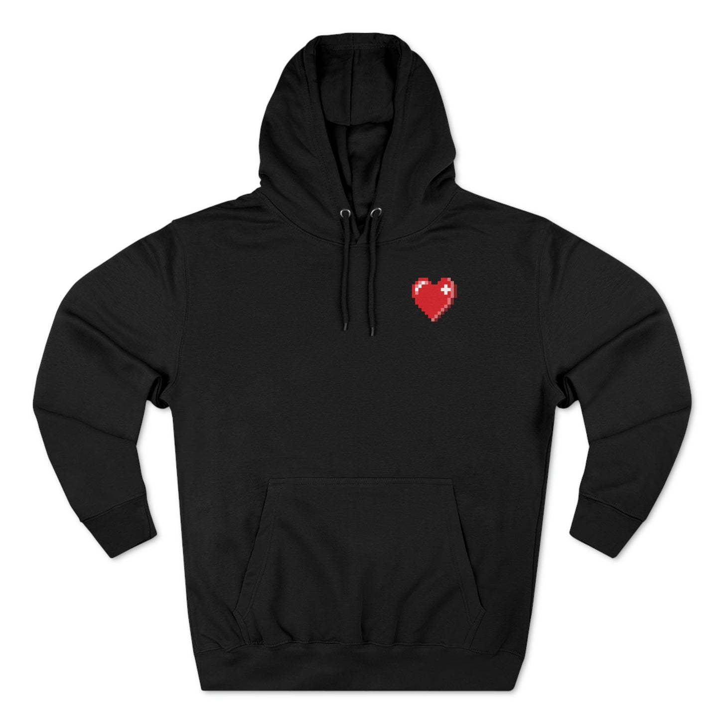 8bit Sword and Shield Pullover Hoodie (front and back)