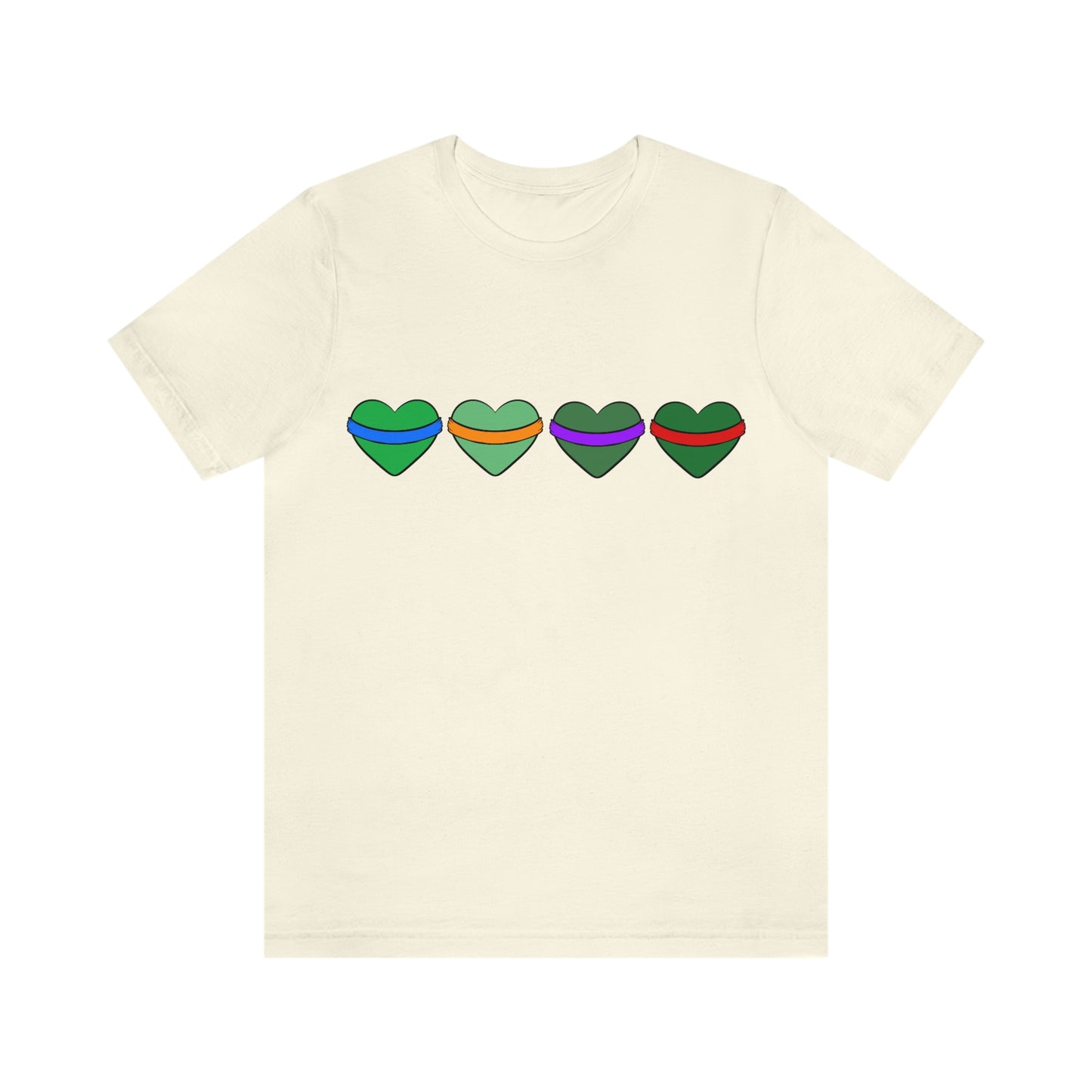 Turtle Hearts Tee (front only)