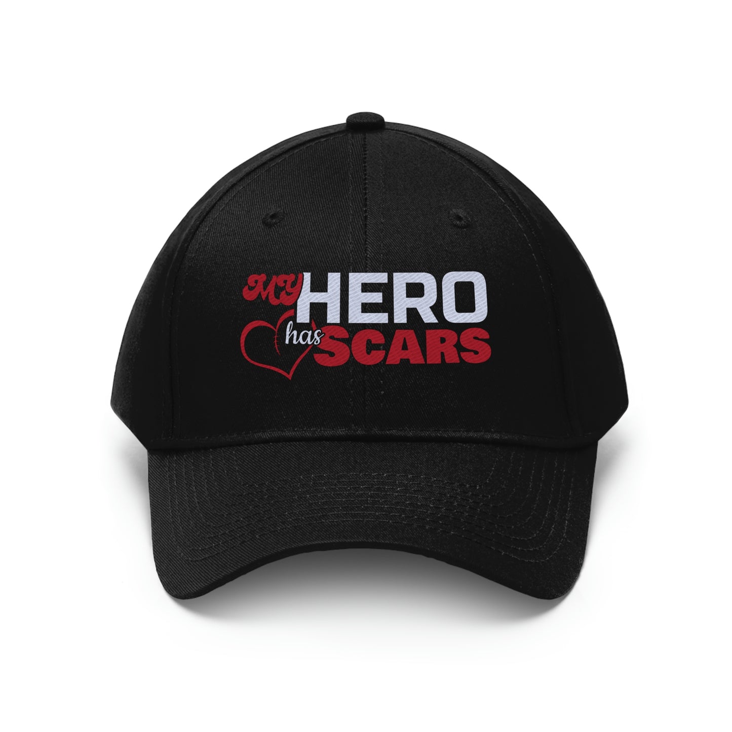 My Hero Has Scars Hat