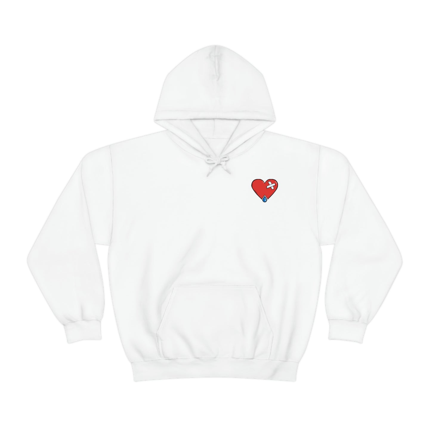 Hospital Warriors Hoodie (front and back)