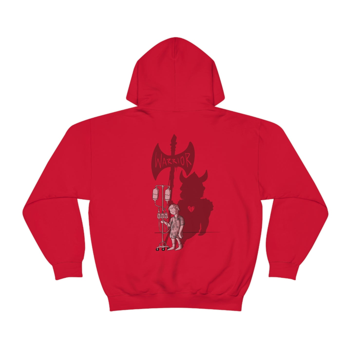 Hospital Warriors Hoodie (front and back)