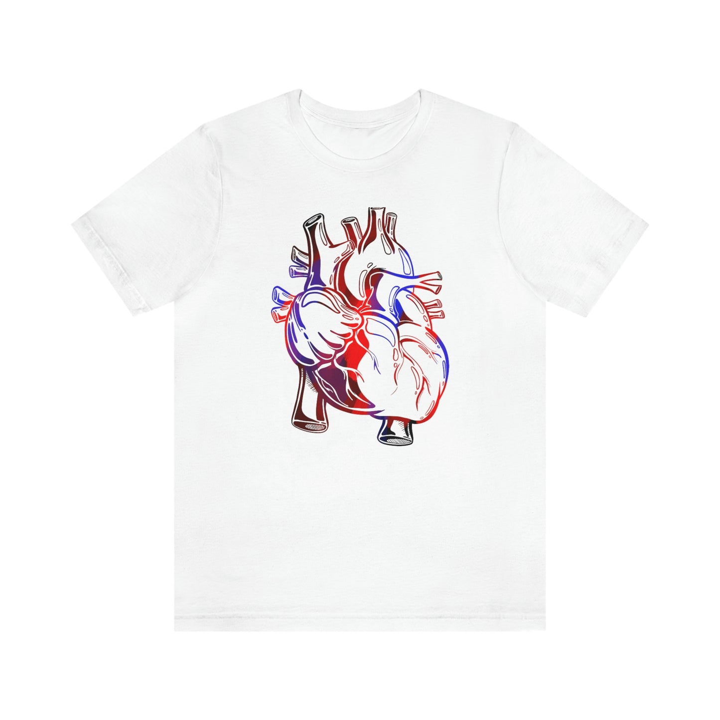 Blue and Red Ink Tee (front only)