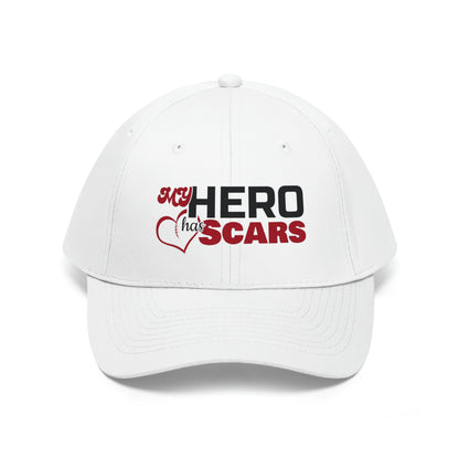 My Hero Has Scars Hat