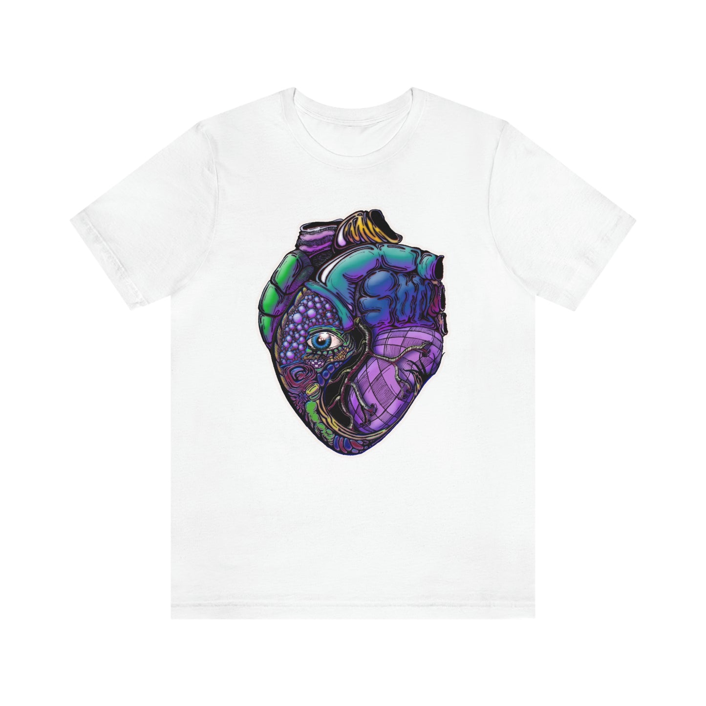 Trippy Heart Tee (front only)