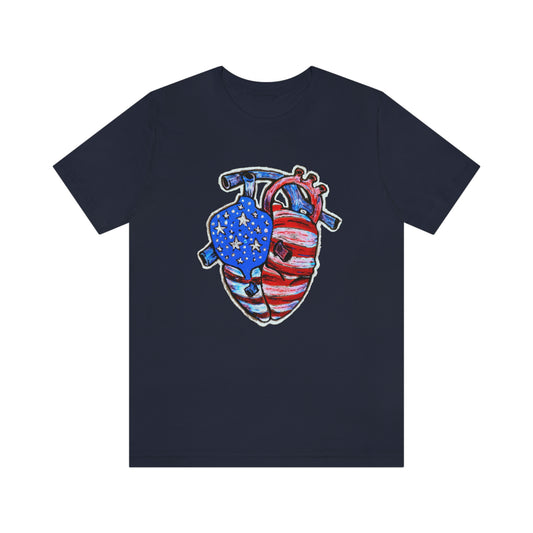 American Ink Heart Tee (front only)