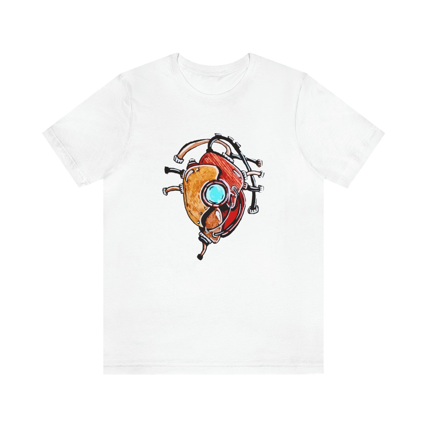 Sketchy Heart Mechanism Tee (front only)