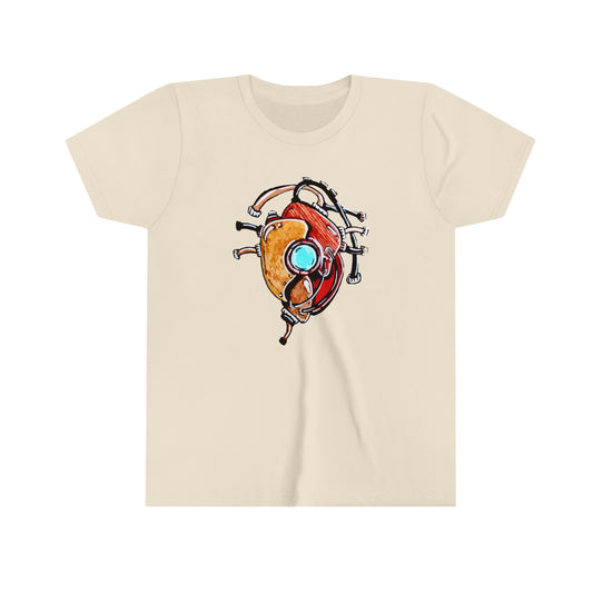 Sketchy Heart Mechanism Youth Tee (front only)