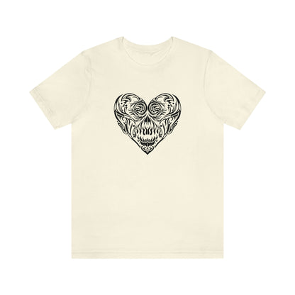 Tribal Zombie Heart Tee(front only)