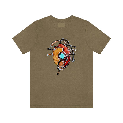 Sketchy Heart Mechanism Tee (front only)