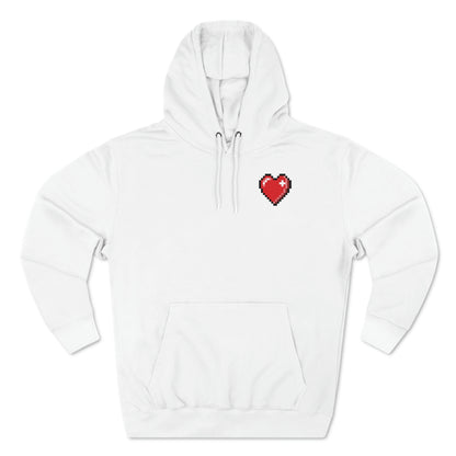 8bit Sword and Shield Pullover Hoodie (front and back)