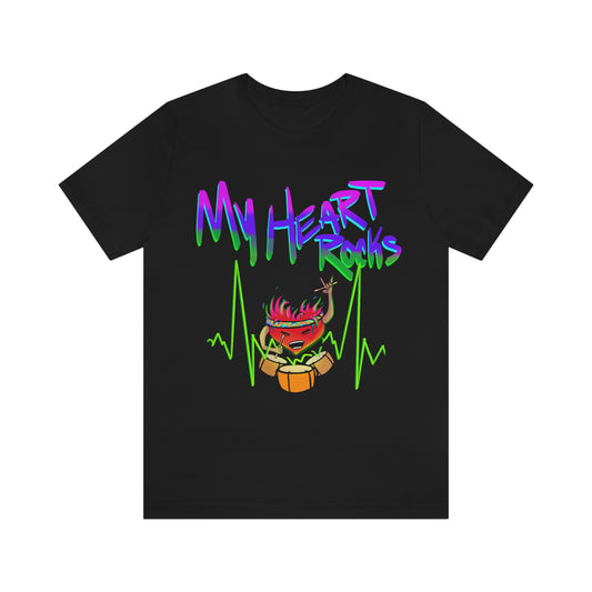 My Heart Rocks Tee (front only)