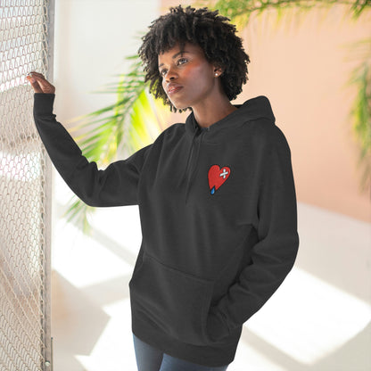 Sword and Shield Pullover Hoodie (front and back)