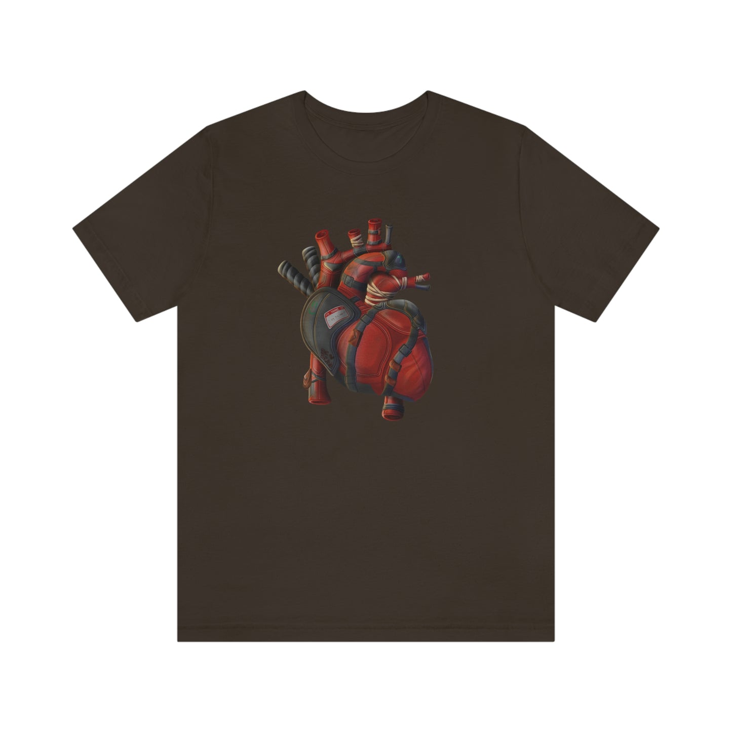 Deadpool Heart Tee(front only)