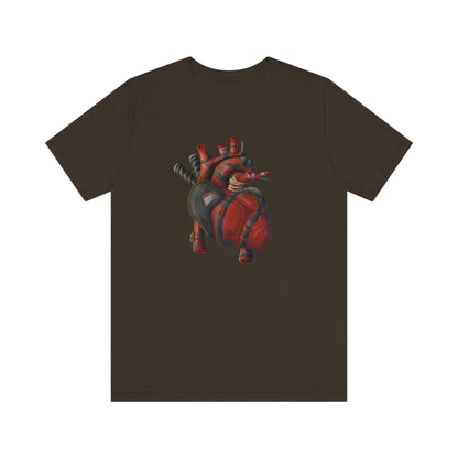 Deadpool Heart Tee(front only)