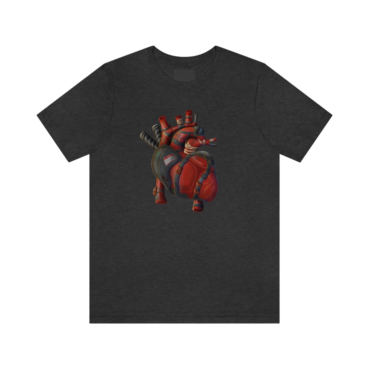 Deadpool Heart Tee(front only)