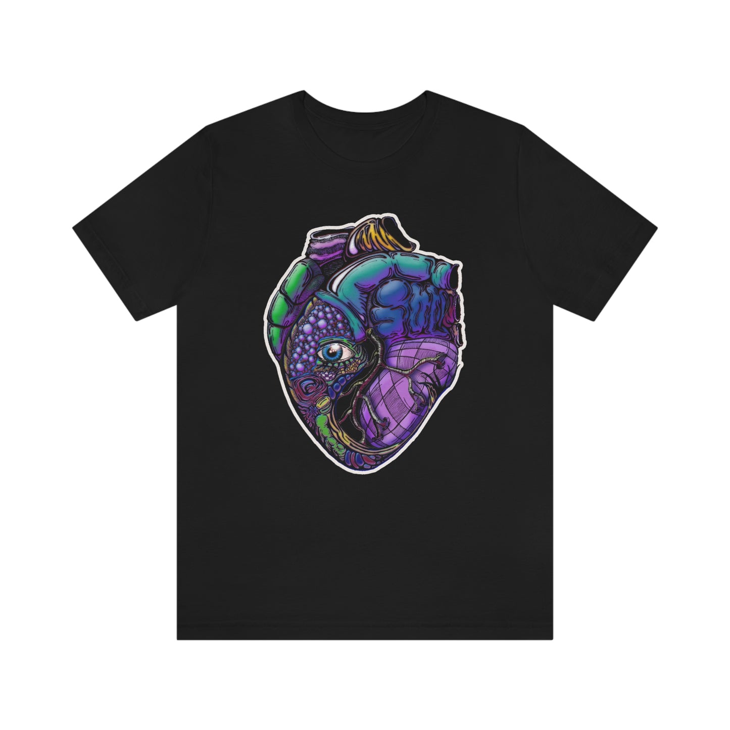 Trippy Heart Tee (front only)