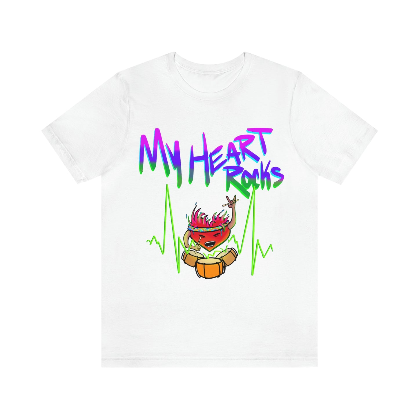 My Heart Rocks Tee (front only)