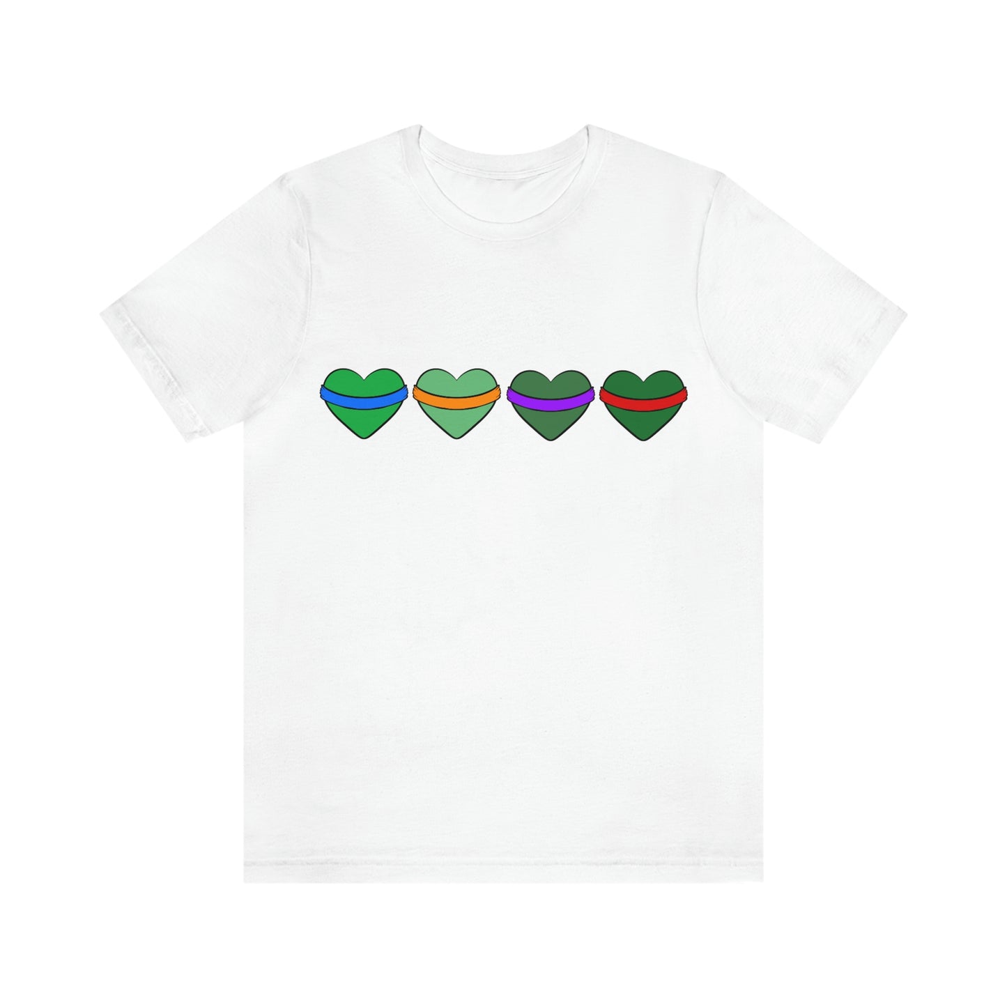 Turtle Hearts Tee (front only)