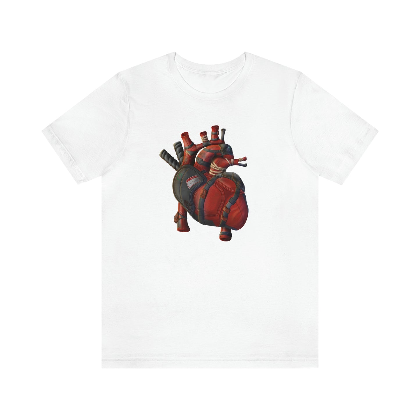 Deadpool Heart Tee(front only)