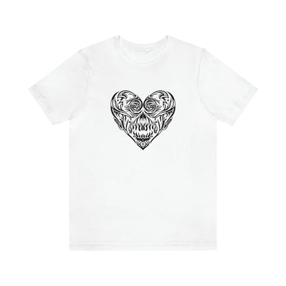 Tribal Zombie Heart Tee(front only)